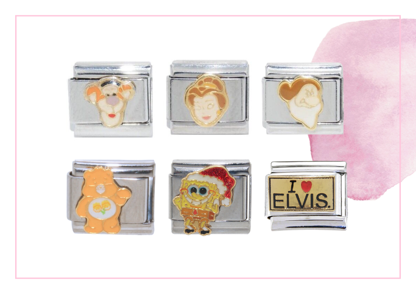 LICENSED CHARACTER ITALIAN CHARMS