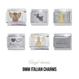 Angels - various Angel 9mm Italian charm listing
