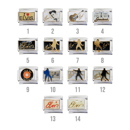 Elvis Presley Charms - 9mm Italian charms