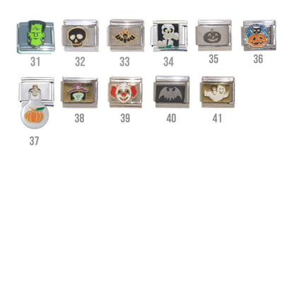 Halloween 9mm Italian Charms