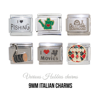 Various Hobbies - 9mm Italian charms
