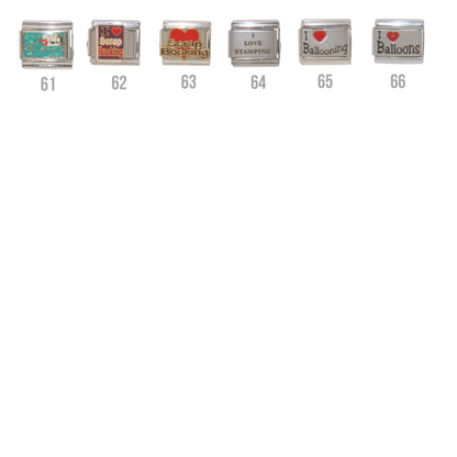 Various Hobbies - 9mm Italian charms