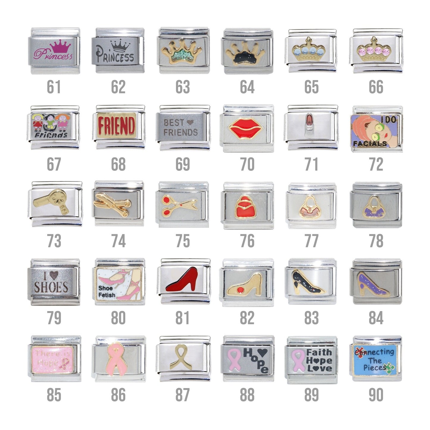 One or more charms of your choice 9mm  Italian charm