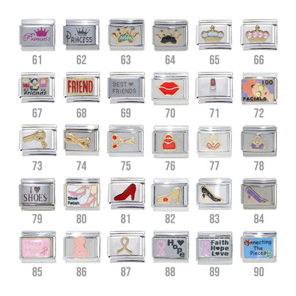 One or more charms of your choice 9mm  Italian charm