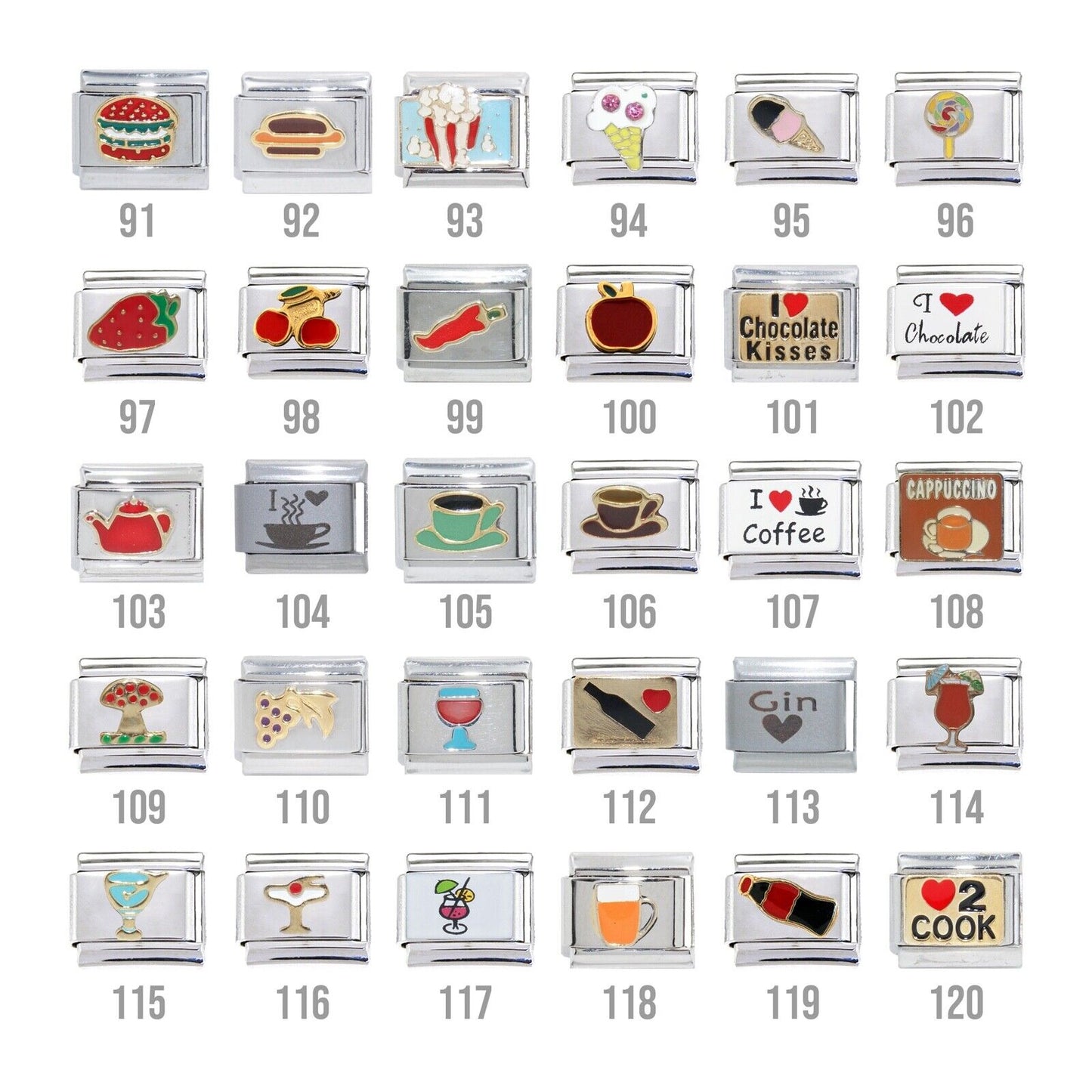 One or more charms of your choice 9mm  Italian charm