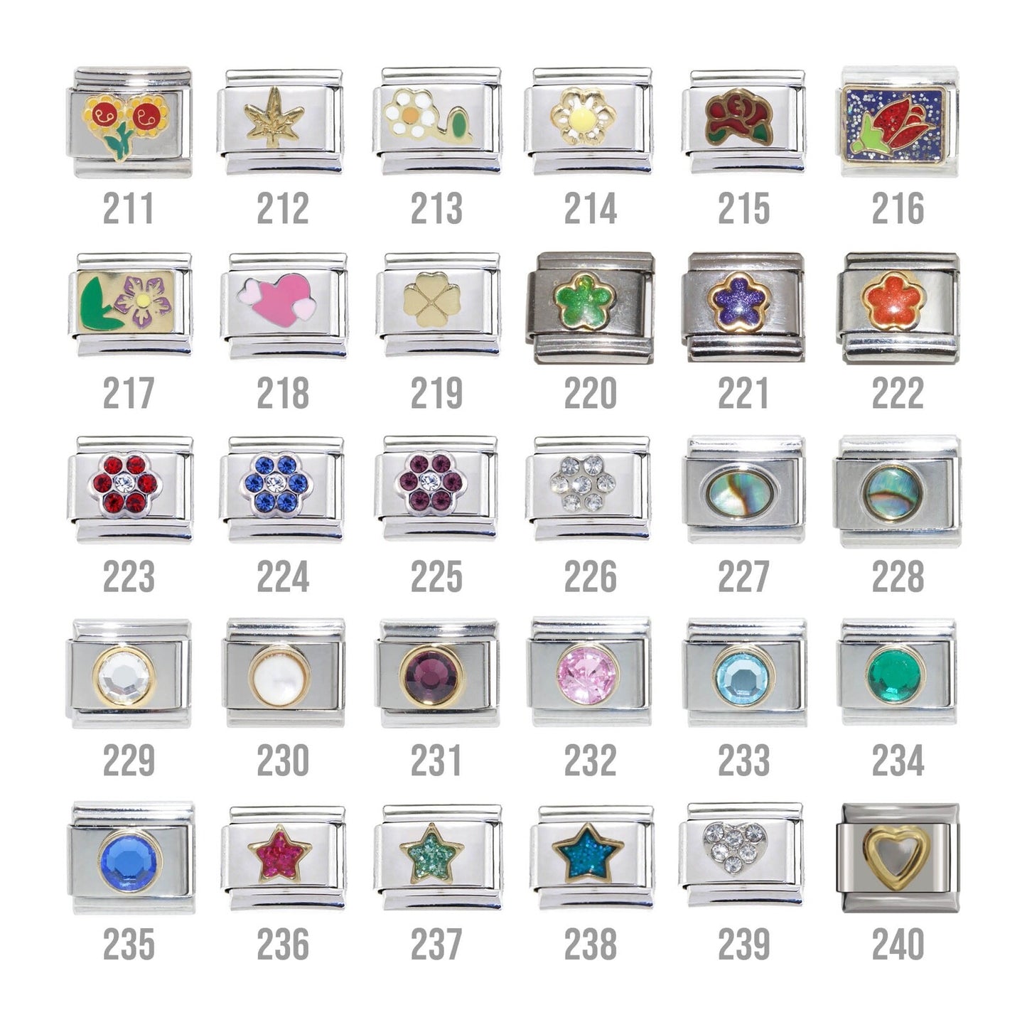 One or more charms of your choice 9mm  Italian charm