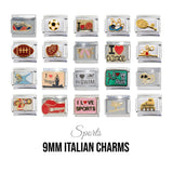 Sports - 9mm Italian charms