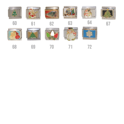 Christmas - 9mm Italian Charms